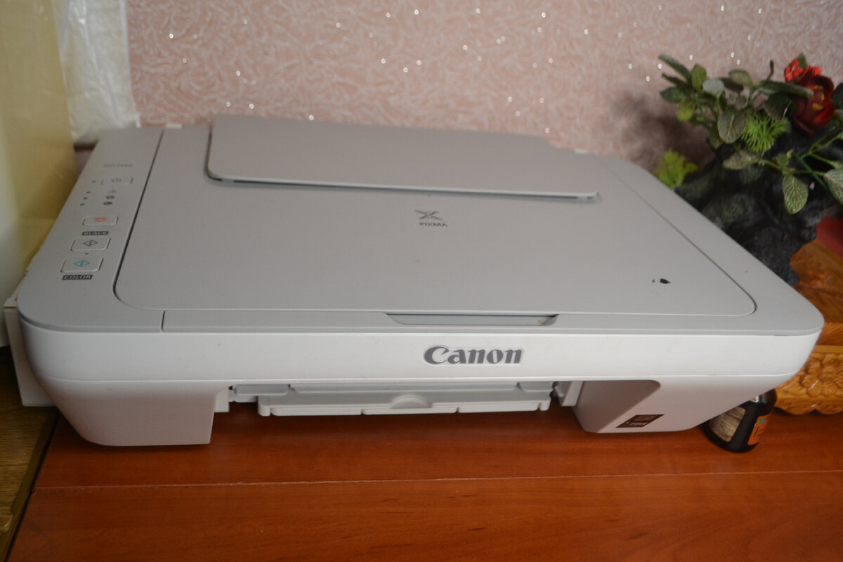 Canon MG2440 печатает не тем цветом