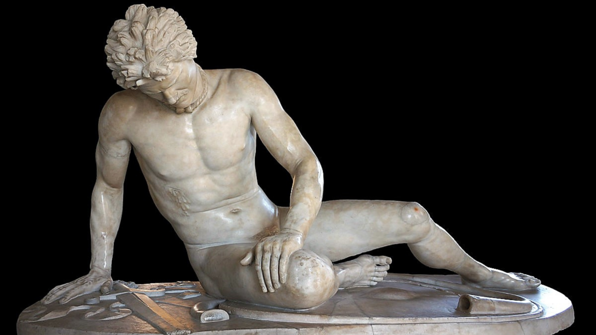 «Умирающий галл», копия с пергамского бронзового оригинала, мрамор, III в. до н.э. © Капитолийские музеи, Рим