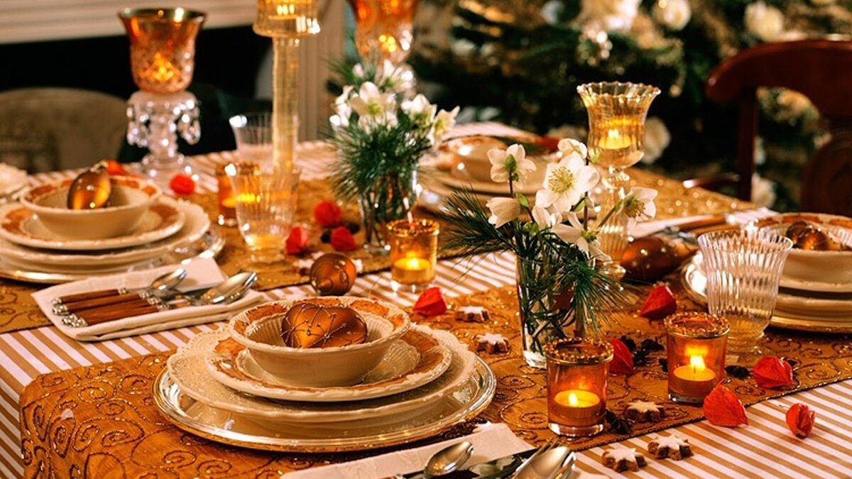 Новогодний стол