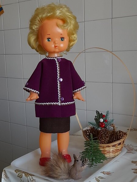 "Виноградное" полупальто из кашемира. Апрель, 2022. 