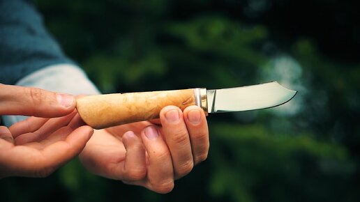 Маленький нож «Клык» своими руками