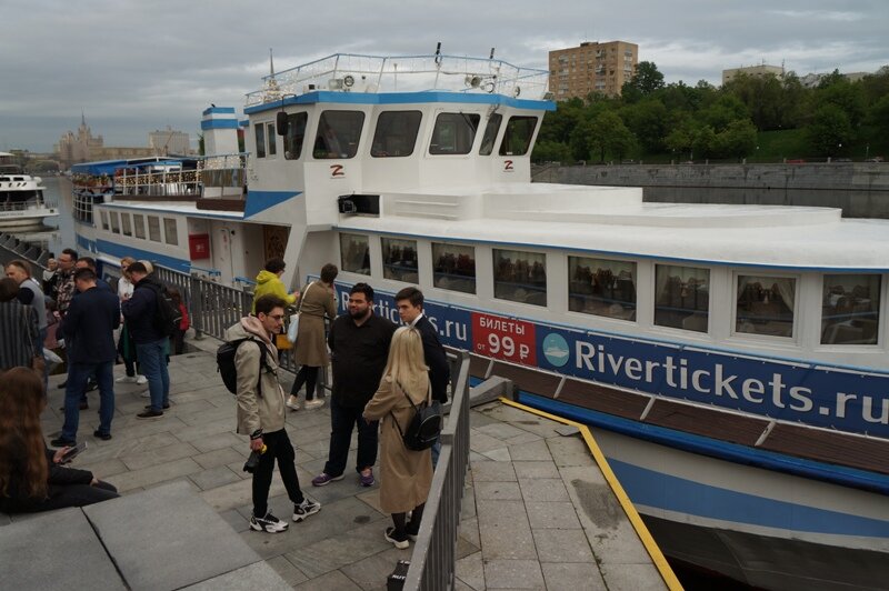 Прогулки в Москве речные River