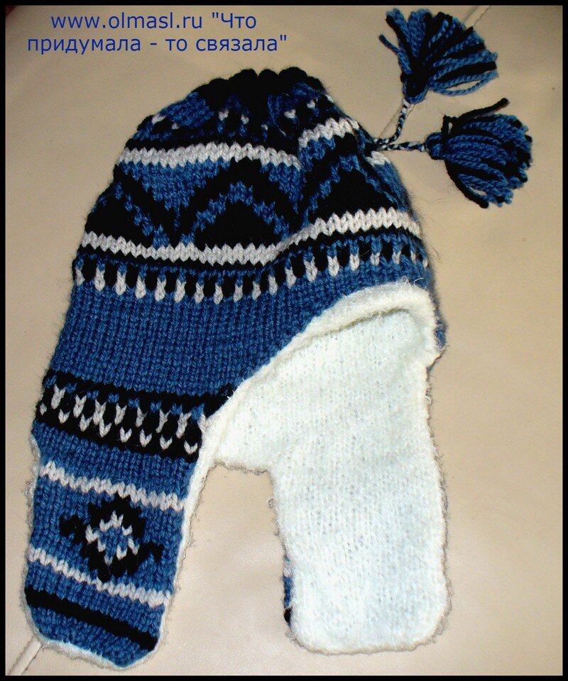 Работа Ольги Масловой Что придумала - то связала