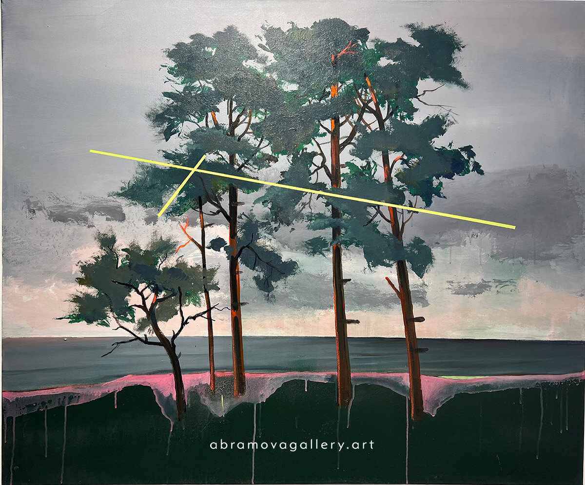 Межсезонье. Холст, акрил, 100 х 120