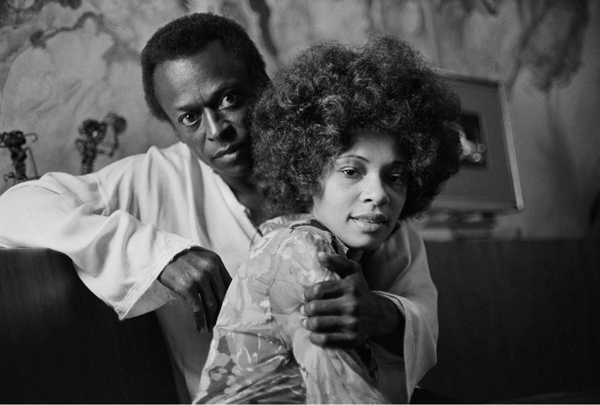 Miles Davis and Betty Mabry