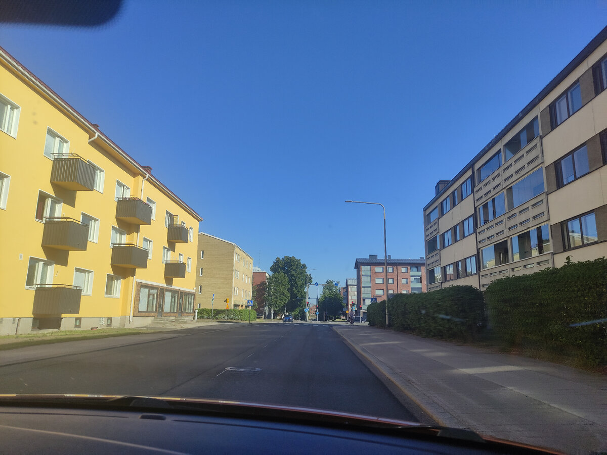 Улочки Лаппеенранты. 