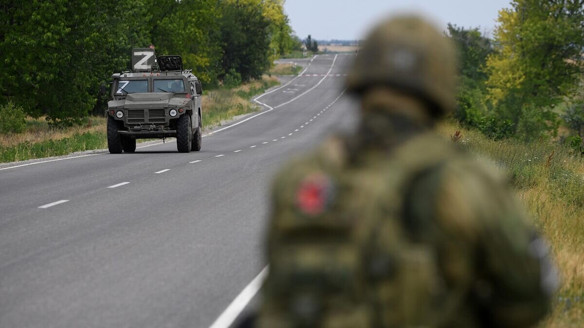    Бронеавтомобиль "Тигр" ВС РФ в южном секторе специальной военной операции на Украине© РИА Новости / Алексей Майшев
