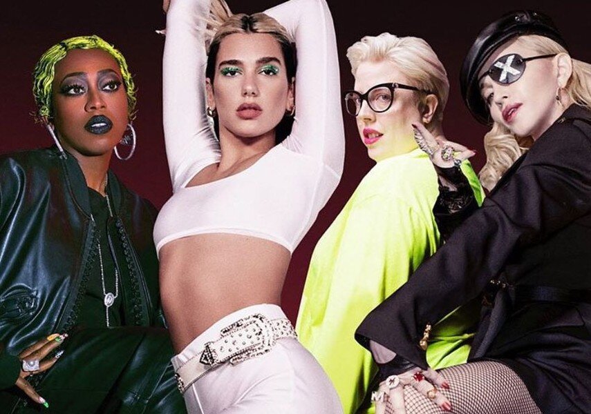 Мисси Эллиотт, Дуа Липа, и две Мадонны
Фото: Instagram
