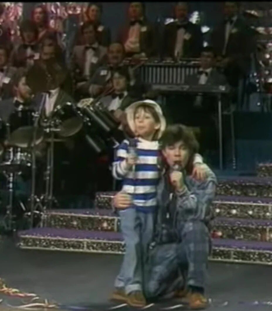 Олег Газманов с сыном Родионом