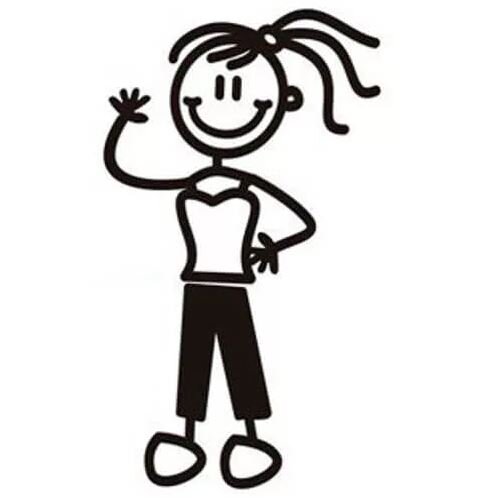 Приветственный мах рукой. Привет!