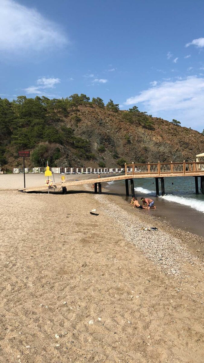 пляж отеля Риксос Текирова