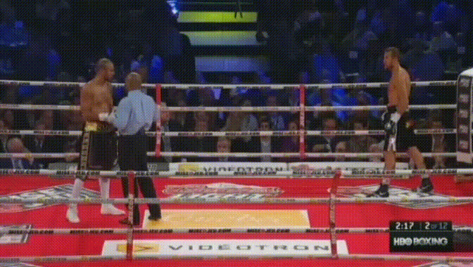 Брутальная концовка поединка Сергея Ковалёва и Исмаила Силлаха