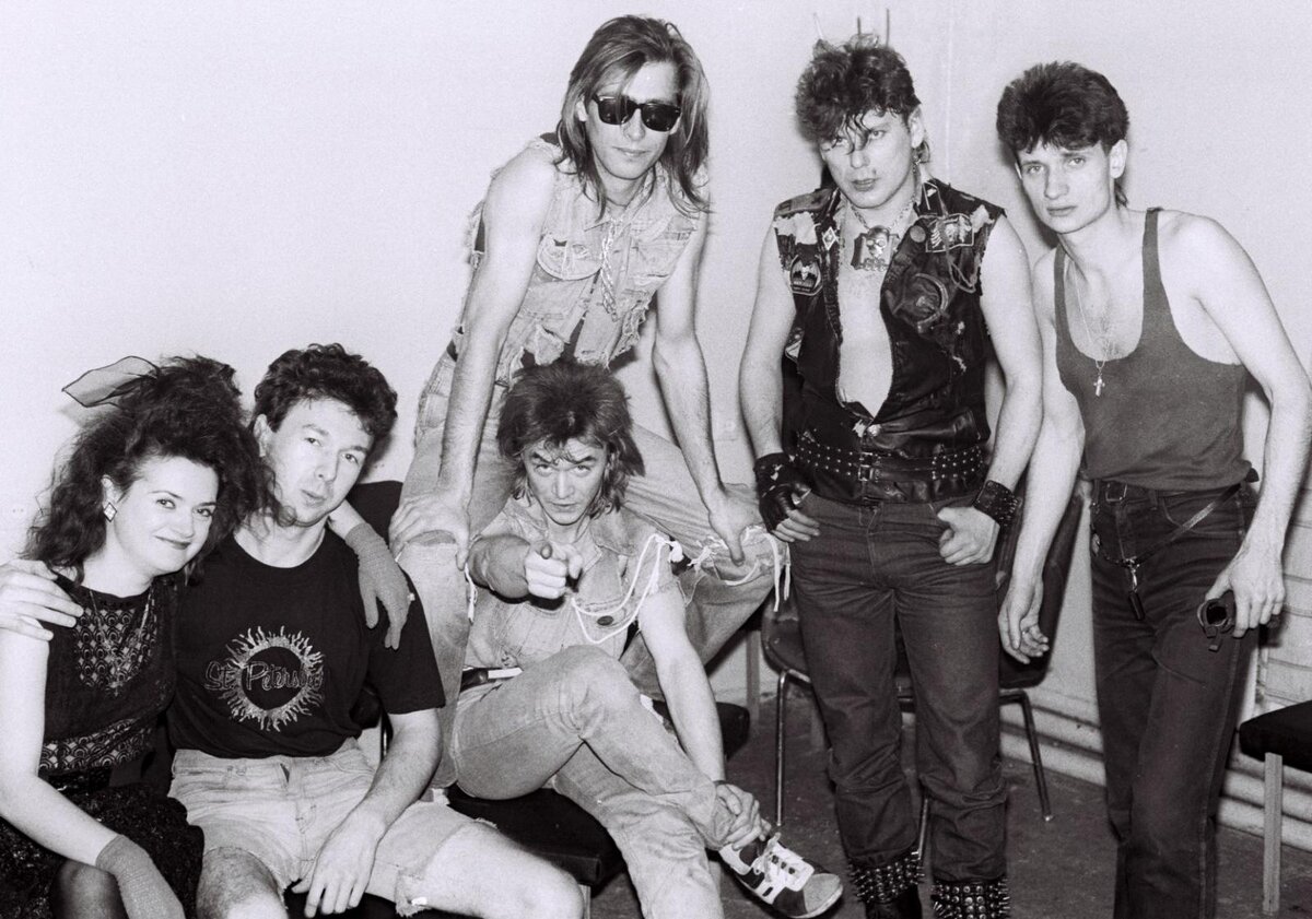 Фото с концерта в г. Самара, 11.02.1992 года (фото из открытых источников)