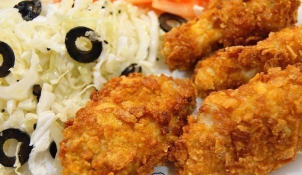 Крылышки а-ля KFC?