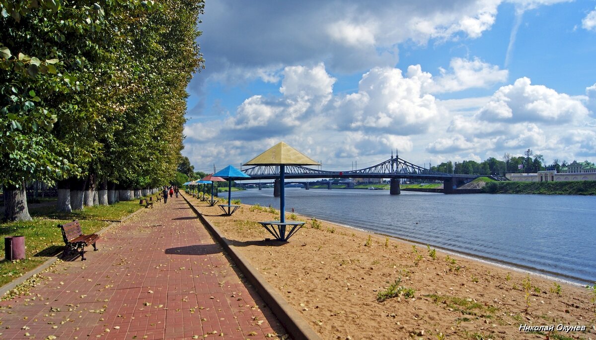 Городской сад тверь заволжский парк фото