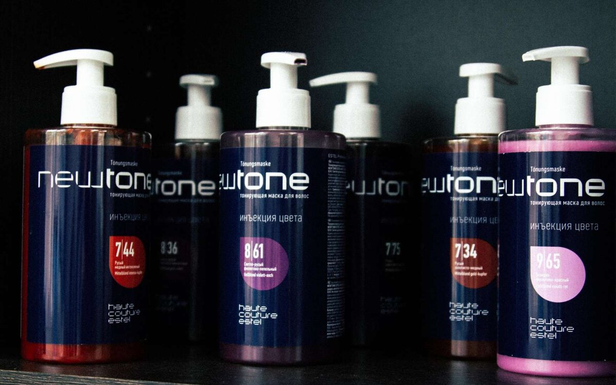 Newtone. Estel NEWTONE 435мл тонирующая маска. Маска NEWTONE Thermokeratin. Маска Нью тон Ньютон Эстель 8.76. Тонирующая маска для волос с термокератином NEWTONE Haute Couture, 435 мл