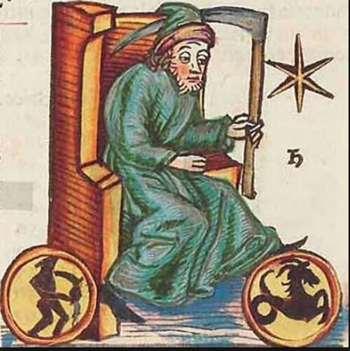 Сатурн на троне. Источник: www.renaissanceastrology.com