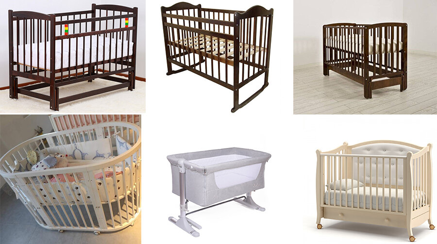 Основные виды детских кроваток