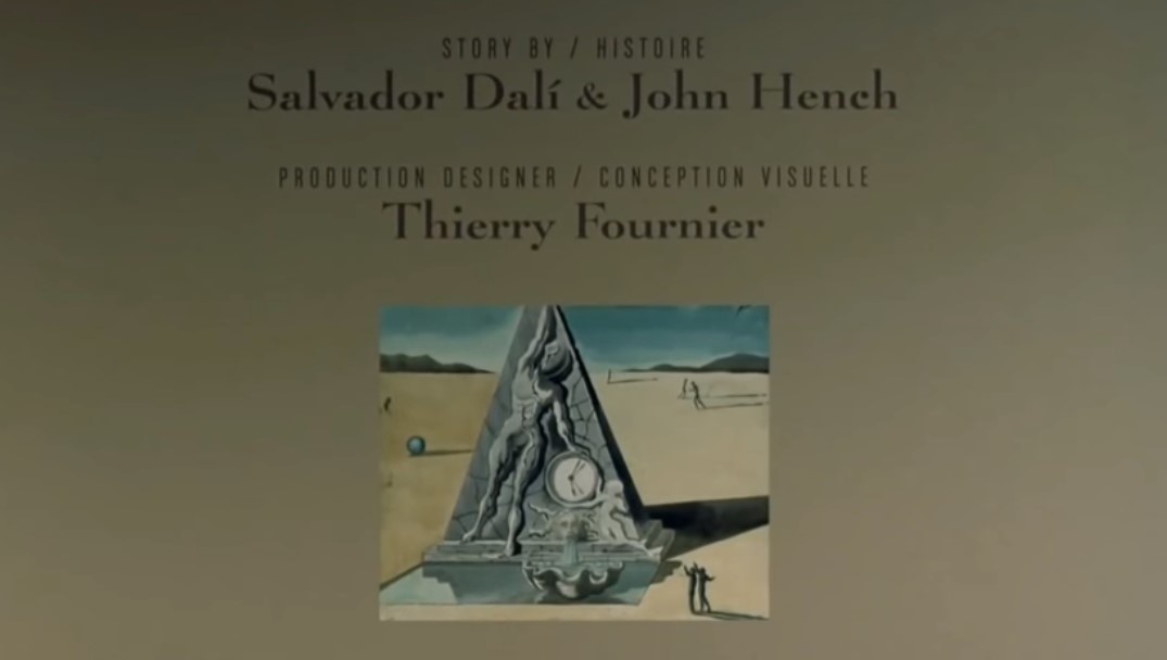 Сальвадор Дали и Уолт Дисней Кадр из мультфильма "Destino"/ "Судьба"