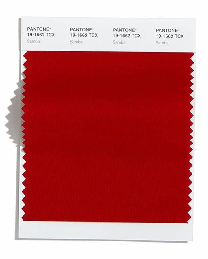 Pantone 19-1661 TCX Samba