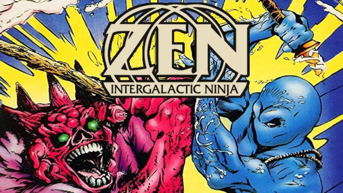 Zen the Intergalactic Ninja игра на Dendy. Эпический экшен в 2d | ИГРЫ 80  ЛВЛ | Дзен