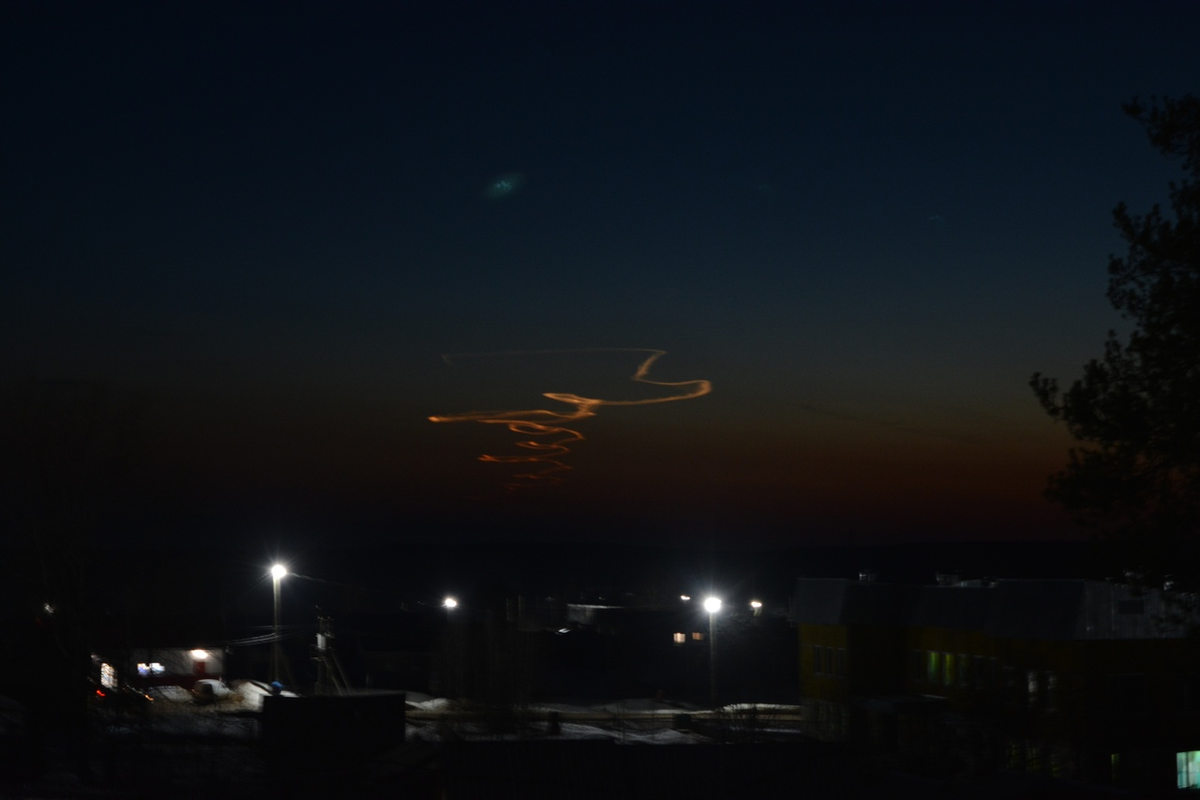 След НЛО над Воркутой, сверхъестественное, НЛО, пришельцы