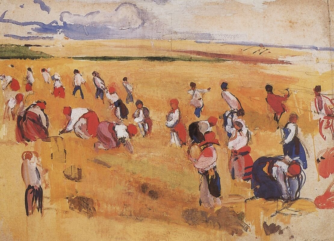 Серебрякова жатва описание картины