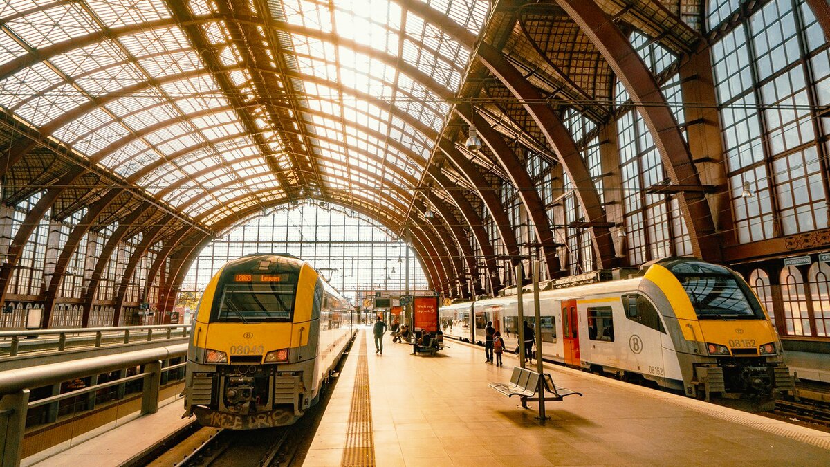 Бельгия. Антверпен. Центральный железнодорожный вокзал. Фото мои: @georgiyloginov 