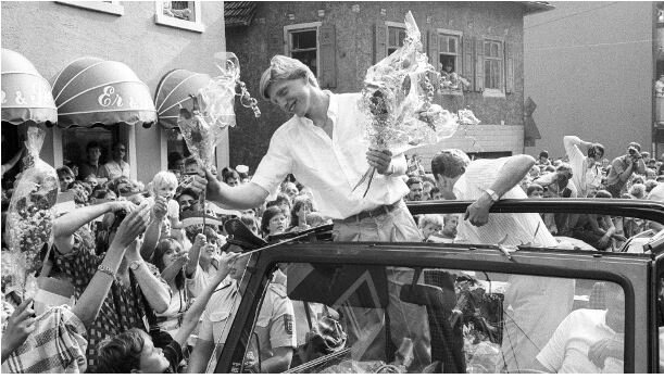 1985 год, родной город Бориса Беккера Лаймен.