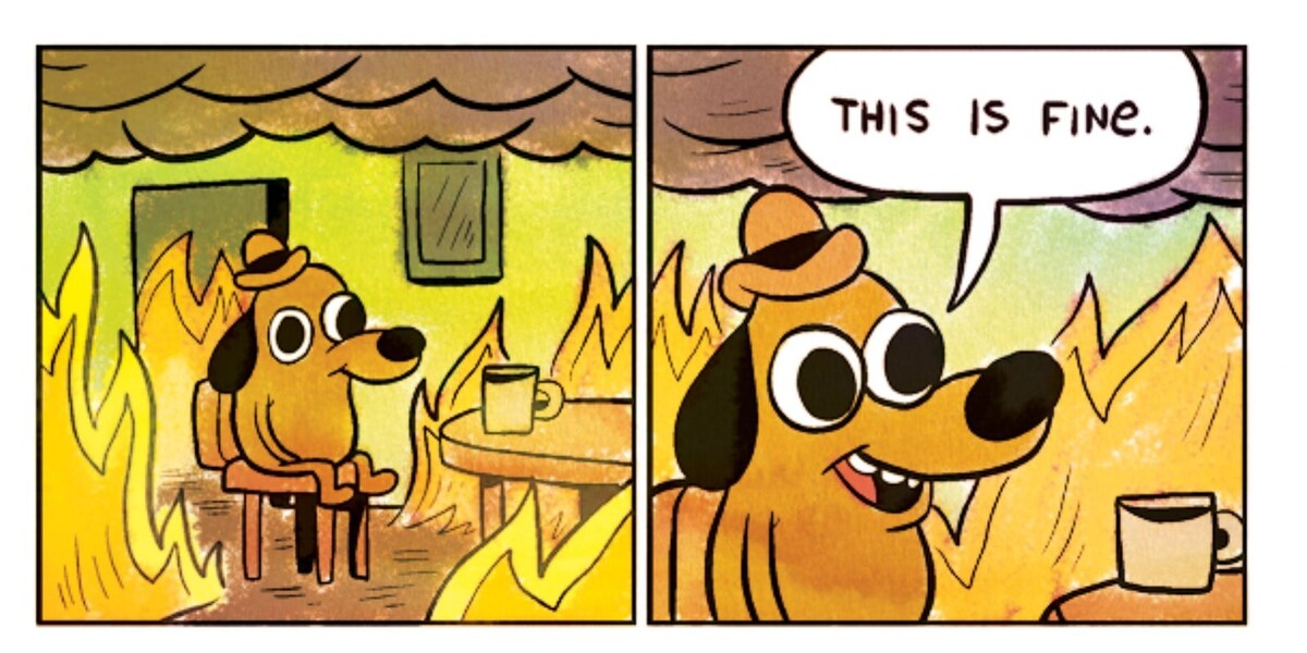 Знаменитая картинка "Все в порядке"