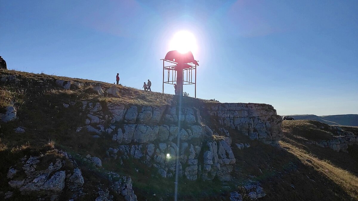 Плато Шаджатмаз, переводится как "белый молочный теленок".