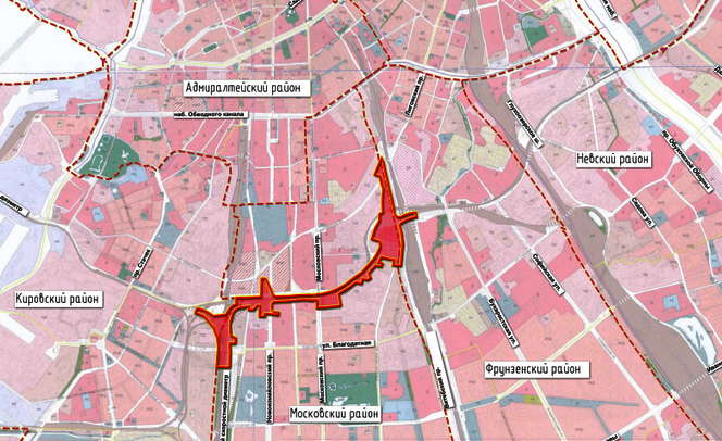 Строительство восточного скоростного диаметра в спб схема