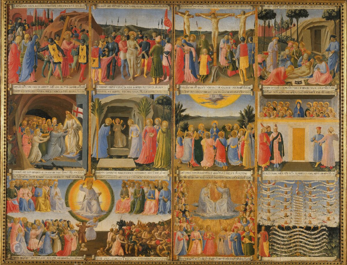 (Автор картины, художник: Фра Анджелико)