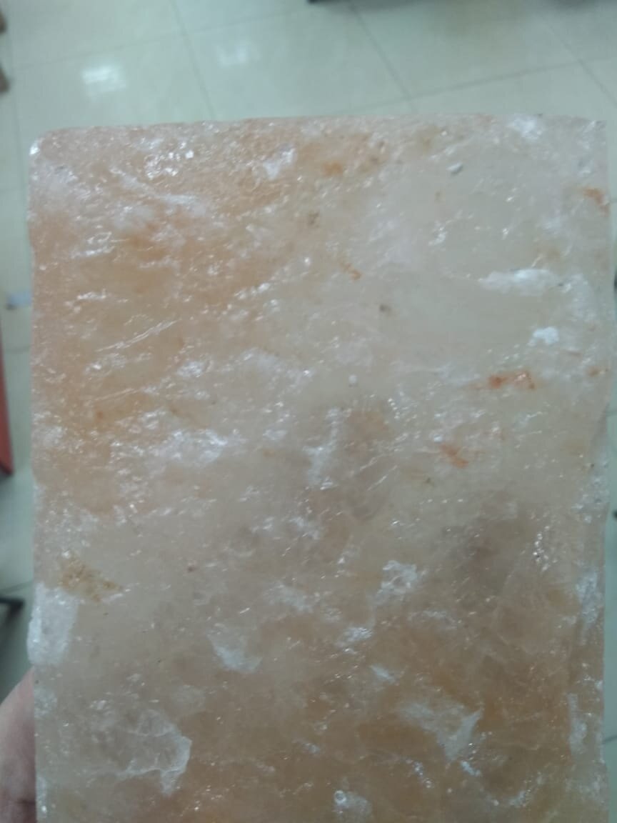 В виде плитки.