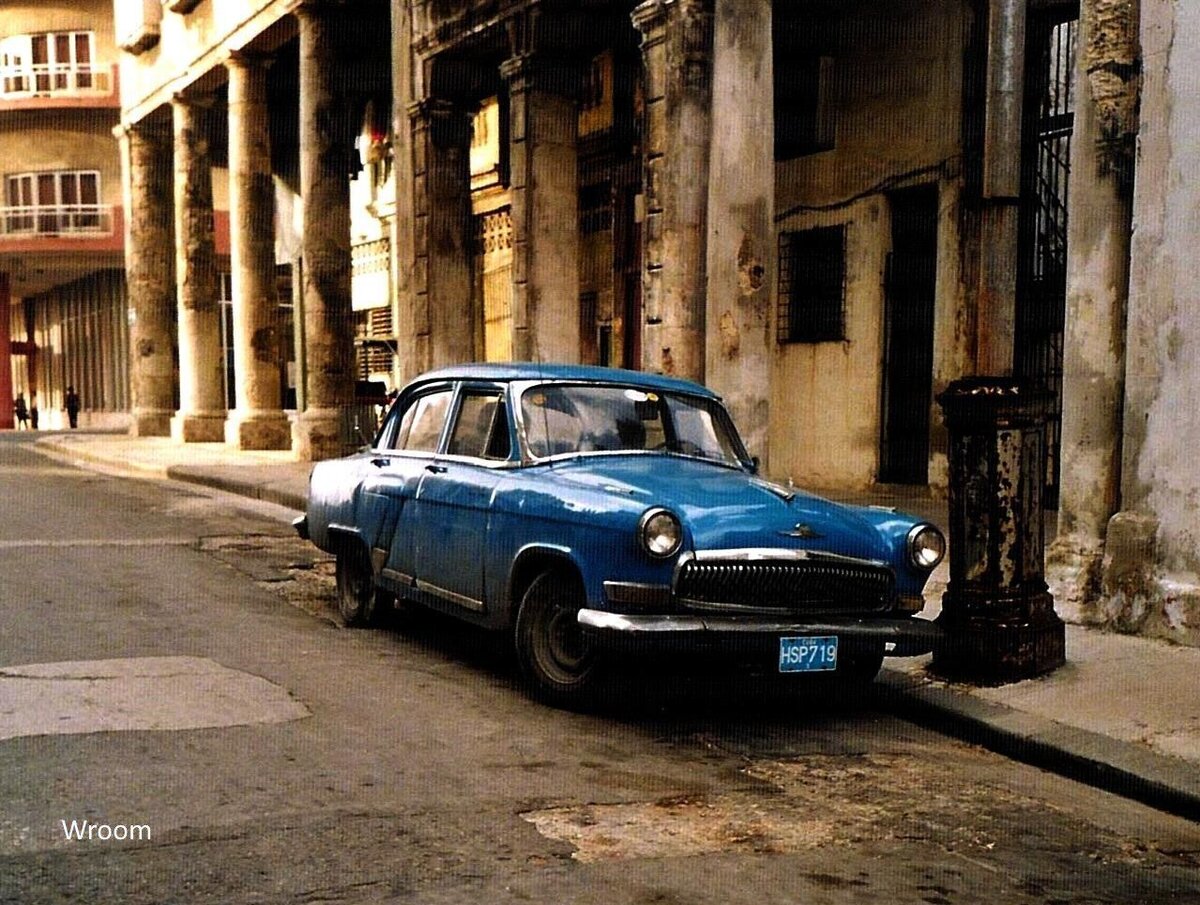 ГАЗ 21 на Кубе