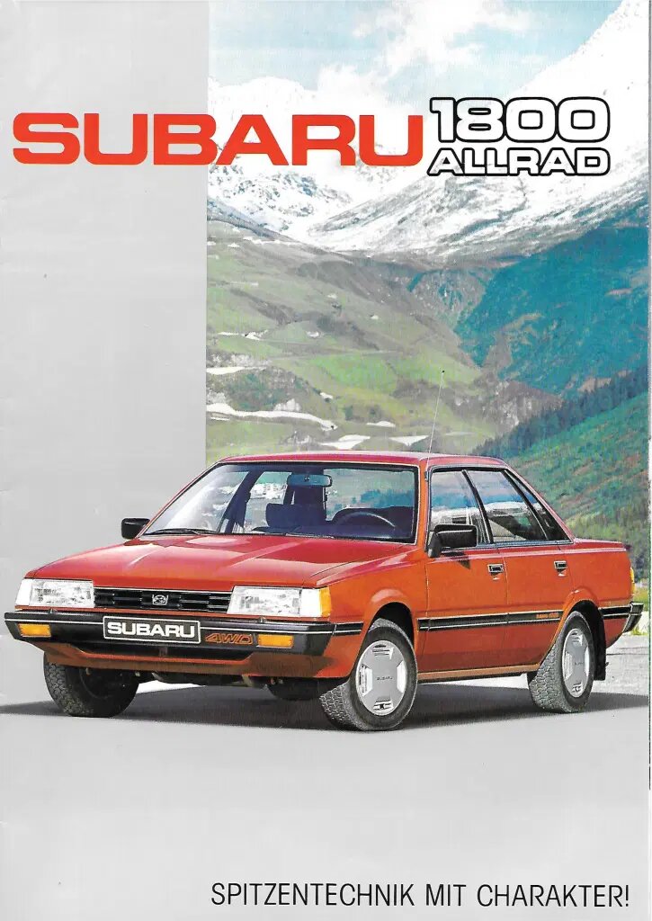 Турбо №13. Тот самый Subaru 1800 Allrad