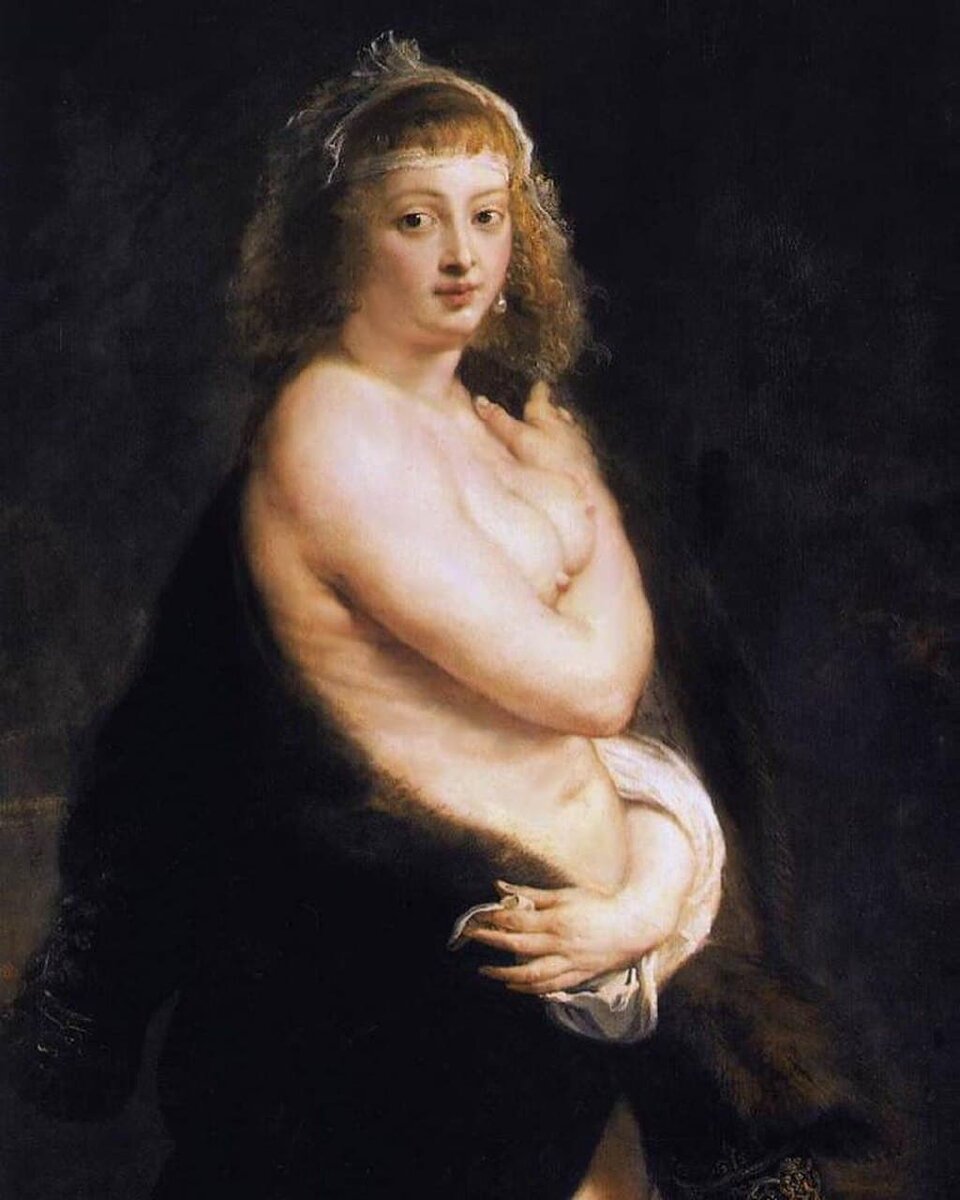 Шубка. Портрет Елены Фоурман, Питер Пауль Рубенс