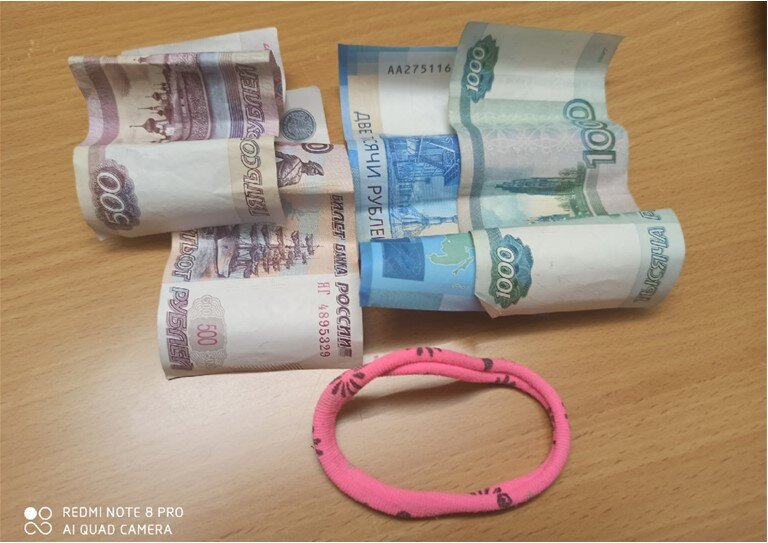 Для кого-то это целое состояние. А резиночку я другую положила. Для конспирации ☺
