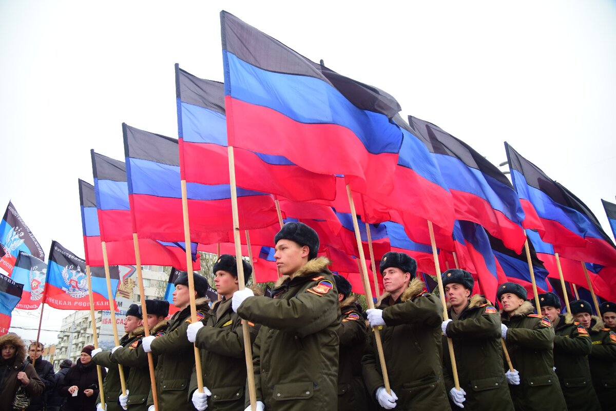 Очередной парад в ДНР