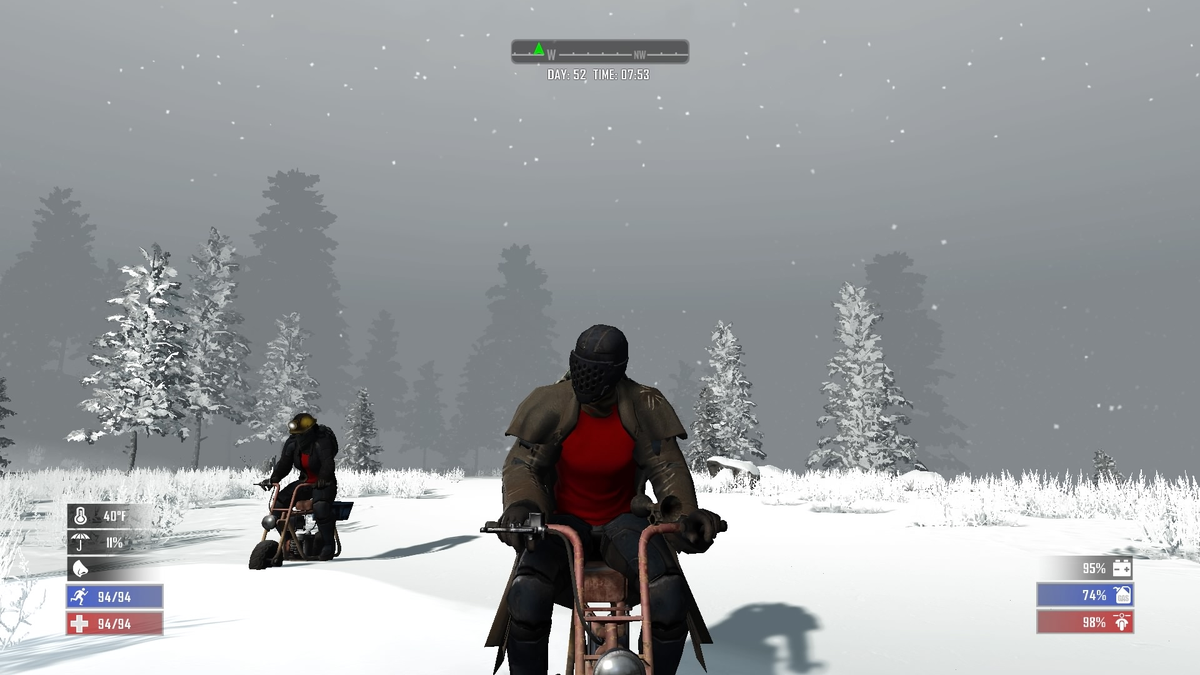 Кентики на мини байках 