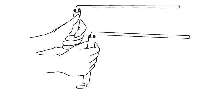 Поиск воды рамками