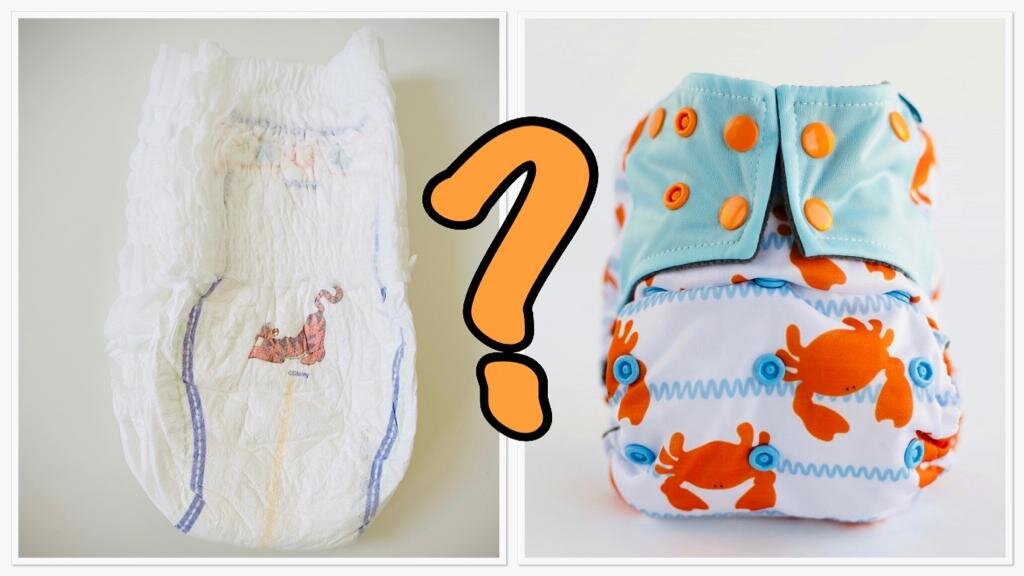 Что же выбрать? Одноразовый или многоразовый подгузник? 🤯