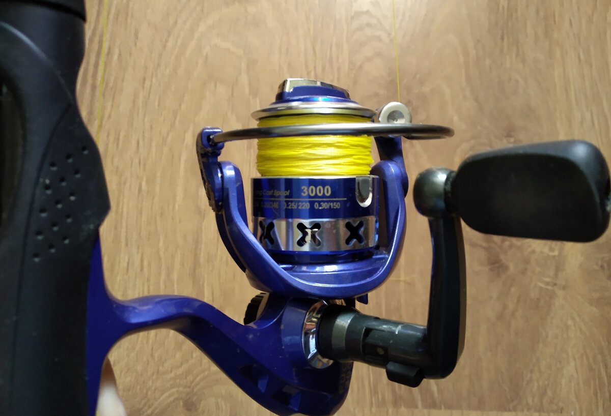 Катушка с плетёнкой