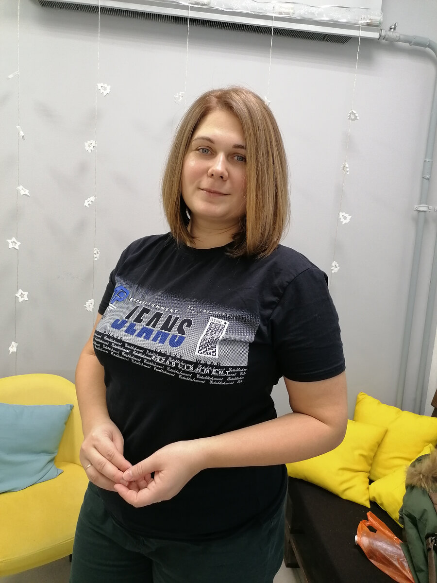  волосы после   Air touch за 7000