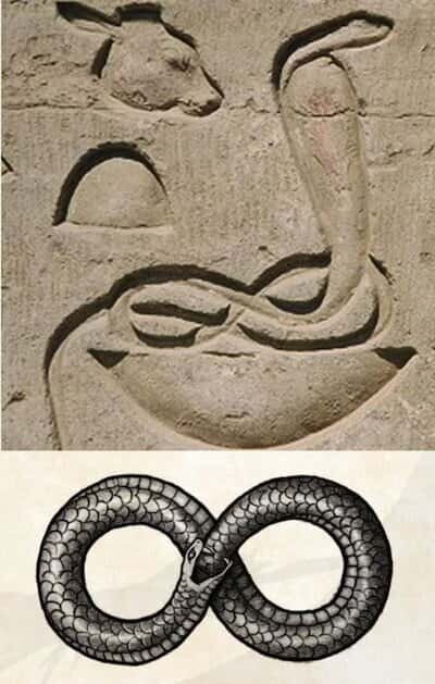 Secret symbols. Символ бесконечности в Египте. Древний символ бесконечности. Египетский символ змея.