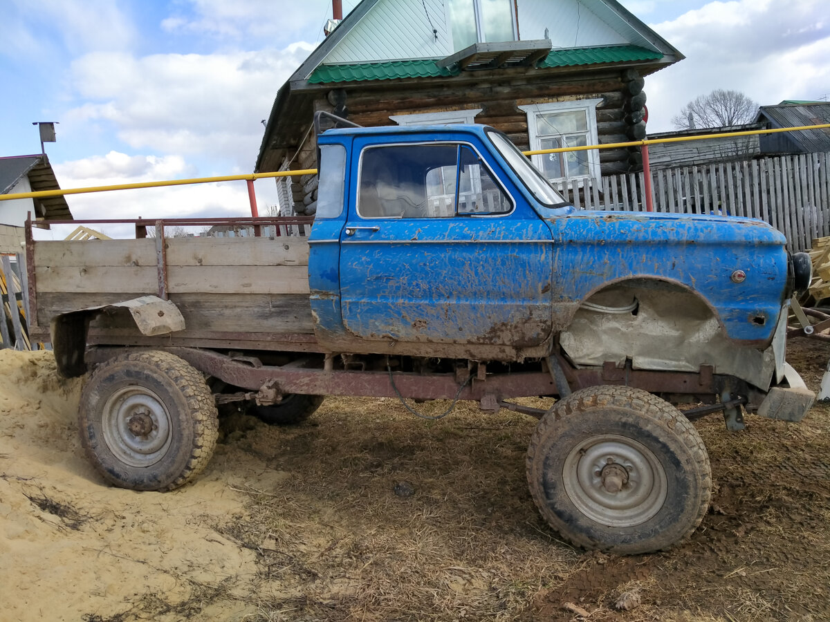 Самодельный автомобиль для деревни