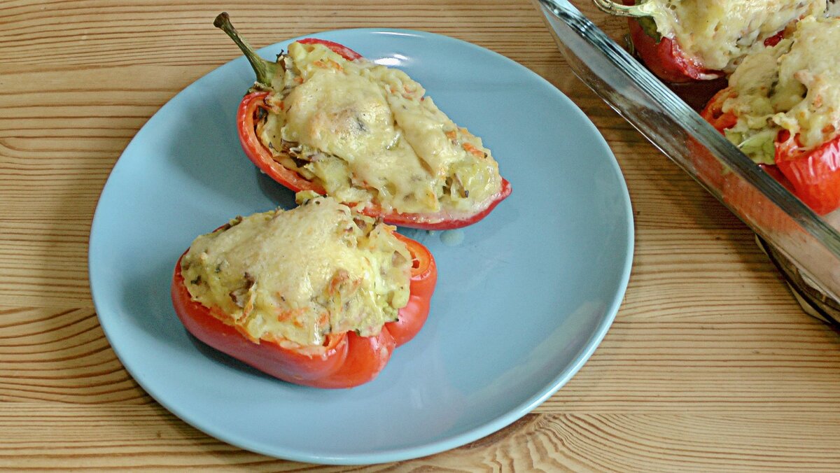 Фаршированные перцы в духовке - Пошаговый рецепт с фото. Вторые блюда. Блюда из овощей