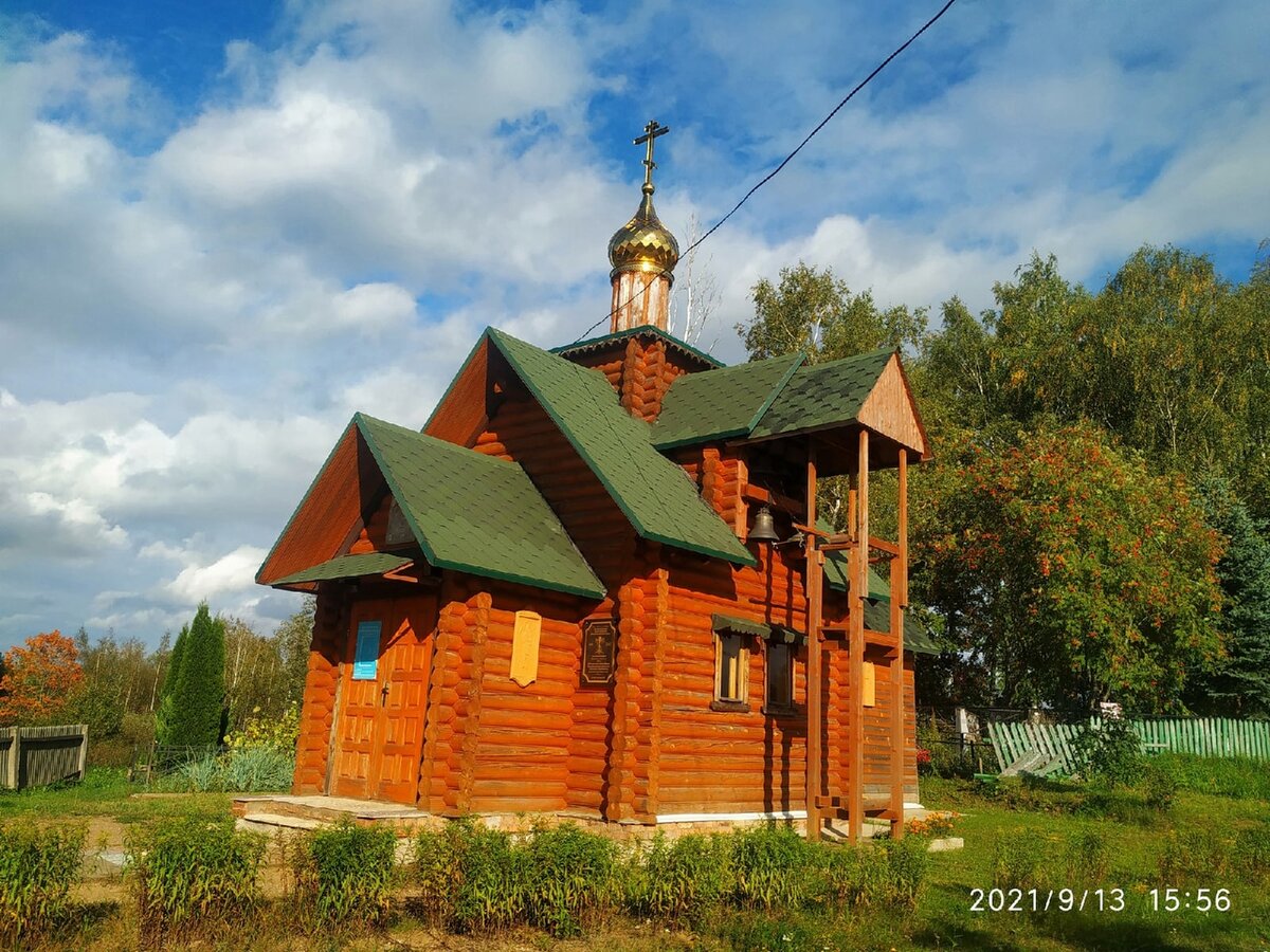 Машкова храм деревянный