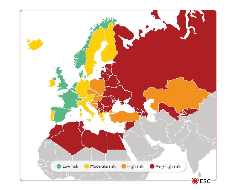 Источник: 2021 ESC Guidelines on cardiovascular disease prevention in clinical practice