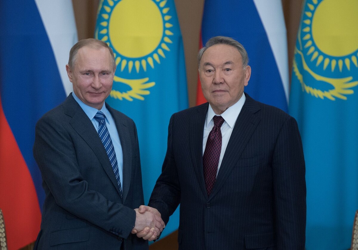 Путин и Назарбаев. Фото из открытых источников